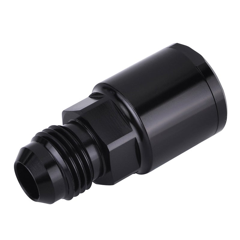 ESPEEDER SYKRSS Aluminum 6AN Male Flare to 5/16 SAE Quick Disconnect Female EFI Fitting Adapters Black - Image 4